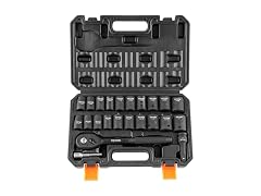VEVOR Impact Socket Set with 1/2" Drive