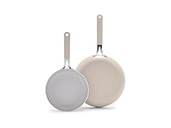 GreenLife 8” & 10” 2 Piece Nonstick Ceramic Frying Pan Set