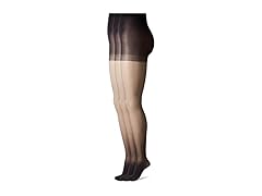 HUE 3Pack Backseam Sheer Hosiery (OS)