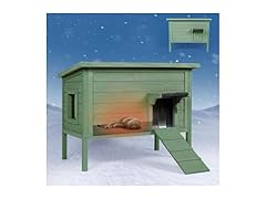 IVY&LANE IL-12 Green Outdoor Cat House Green