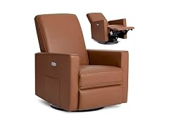 Evolur Evolur Harlow Upholstered Power Glider