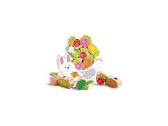 Hape Wooden Bunny Balance & Threading Toy