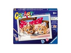 Ravensburger CreArt Two Cuddly Kids Paint by Numbers