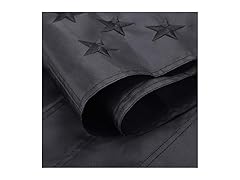 Black American Flag 3x5ft 3-Pack Nylon