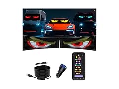 JDVOOTD Animated LED Eyes Car Decor