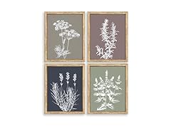 Boho Wall Art Set of 4