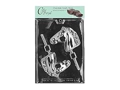 Cybrtrayd Horse Head Lolly Chocolate Candy Mold