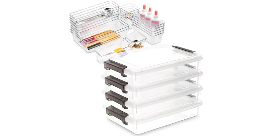 Desk Drawer Organizer Tray