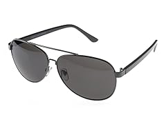 Manhattan Gunmetal Aviator w/ Smoke Lens
