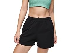 Outdoor Voices Mid-Rise Stretch Shorts (XS)