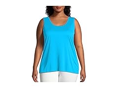Just My Size Cooldri Tank (4X) Blue
