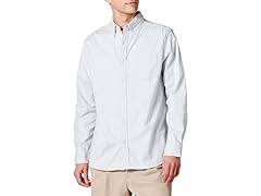 Amazon Essentials Men Regular-Fit Pocket Oxford