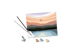 Minimalistic Landscape Paint by Numbers Kit