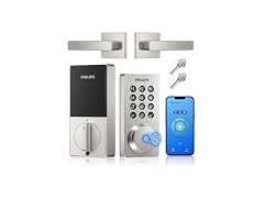 Philips DDL-242X-1HW-L WiFi Keypad Door Handle Lock