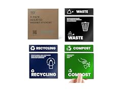 Home Zone Living VA42234A Assorted Magnetic Sticker Set