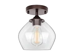 BesLowe Modern Semi Flush Mount Ceiling Light