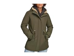 Levi's Women Faux Fur Lined Hooded Parka Jacket