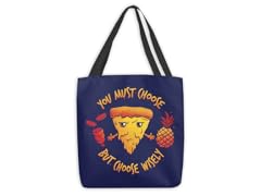 "Pizza Knight" Medium Tote Bag