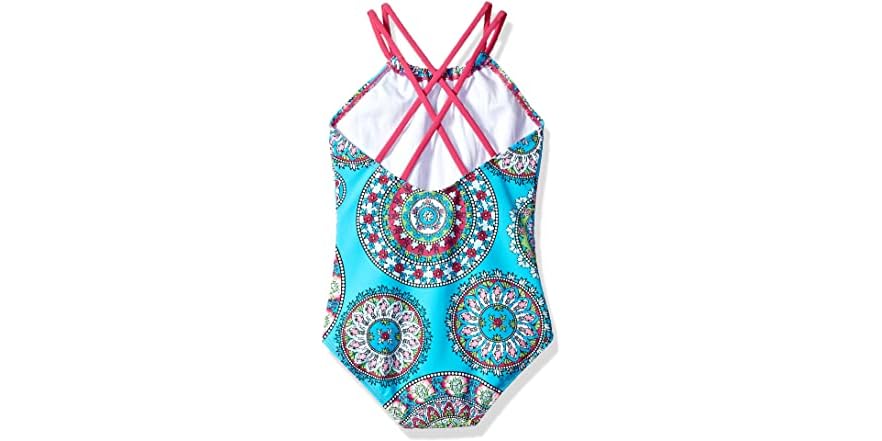 Kanu Surf Mahina Beach - Bikini Sportivo Due Pezzi Con Reggiseno A Halter Per Ragazze, Costume Da Bagno - 5