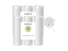 AZEUS Vacuum Sealer Bag Rolls, 3 Rolls 