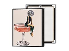 Beshdomp Retro Disco Ball Head Poster