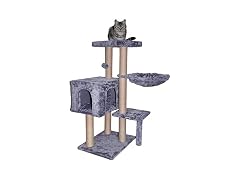 Cat Tree Faux Fur 3 Tier