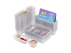 Okylvve 47 PCS Drawer Organizer Set