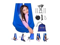 OUTREE Sensory Swing for Kids with 360° Swivel Hanger