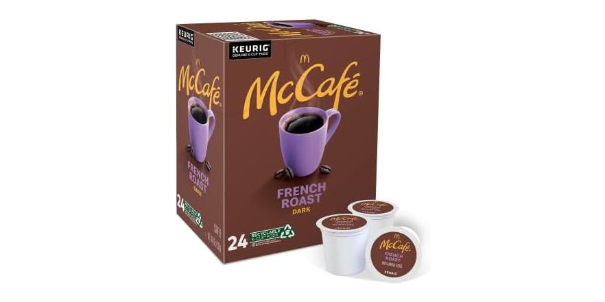 thumbnail image 2 of McCafé French Roast Coffee K-Cups – 96 Count Bulk Pack – Dark Roast, Keurig Compatible, Kosher 2 of 4