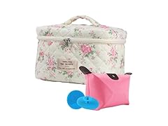 Generic Large Travel Quilted Makeup Bag