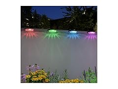 24 Pck RGB Solar Step Lights