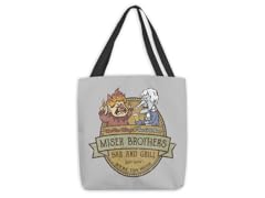 Miser Brothers Bar and Grill Large Tote Bag