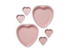 Paris Hilton Heart Shaped Nonstick Bakeware Set Pink