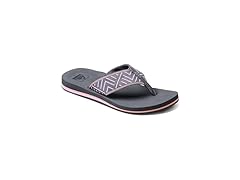 Reef Spring Woven Womens Beach Flip Flop, 7