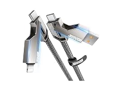 Jixivor 5FT 4 in 1 Multi Charging Cable