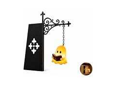 Uhbugoio Ghost Bookshelf Lantern, Reading Ghost