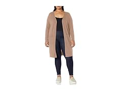 Amazon Essentials Long-Sleeve Sweater, Camel (XS)