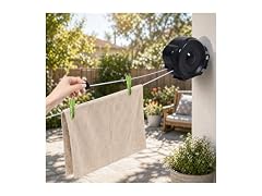 SUPTINWEAR Retractable Clothesline Dual