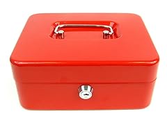 8" Key Lock Cash Box with Coin Tray