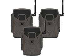 (3 PACK) Wildgame Innovations Insite-V Cellular Trail Camera 32 MP, 80ft Detection