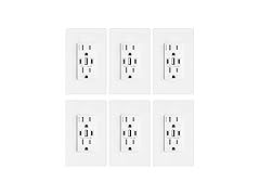 GaN 30W 6Amp 3-Port USB Wall Outlet
