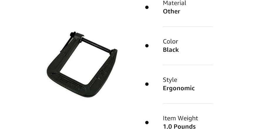 Olympia Tools C-Clamp, 38-134, (3