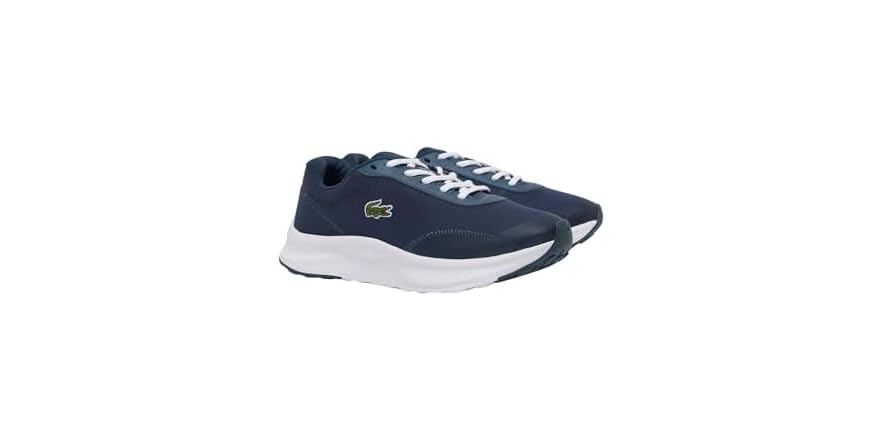 Men's Lacoste Neo Run Ace Sneakers (White) $35 + Free S&H w/ Amazon Prime