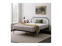 Edenbrook Sydney Platform Black Metal Bed Twin