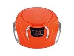 PROSCAN CD Boombox Radio Orange