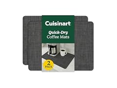 Cuisinart Coffee Mat for Countertop, 2-Pack Non-Slip