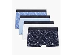 4 PACK STRETCH NO SHOW TRUNK