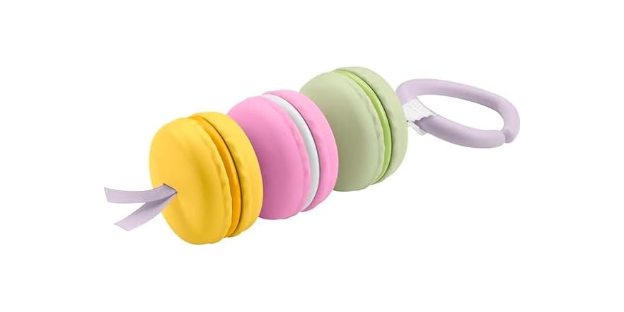 Fisher-Price Baby Toy My First Macaron Pretend Food Rattle
