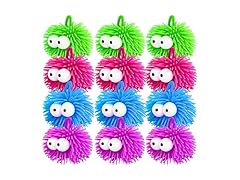 Fun Express Assorted Color Vinyl Puffer Balls