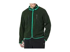 Amazon Essentials Men (L) Teddy Jacket Dark Green